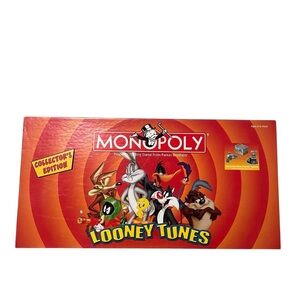 Looney Tunes Collector’s Edition Monopoly USAopoly Board Game Classic